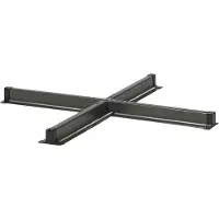 Platinum Parasolvoet Cross Base Anthracite