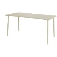 Cotoons Tuintafel George Pearl Grey 160 x 80 x 75 cm
