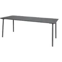 Cotoons Tuintafel George Anthracite 200 x 90 x 75 cm