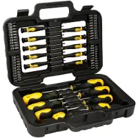 Toolland SCHROEVENDRAAIER- EN BITSET - 58 stuks