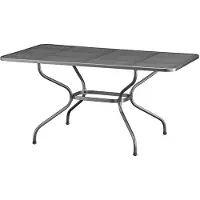 WGXL Collection Tuintafel - Streckmetaal - Rechthoek - 145 x 90 cm - Kettler