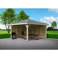 Solid Prieel Superia S7774 Geïmpregneerd Hout437x437cm