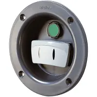 VETUS Cc Side Mount Bow Propeller Panel Zwart 102 mm