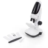 Velleman Microscoop voor smartphone - 50-400x vergroting - instelbare focus met reflecterende led