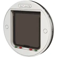 Petmate Kattenluik voor glazen ruiten (Magnetisch kattenluik), Kattenluik + kattennet