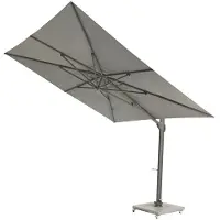 Cotoons Parasol Vince Anthracite Dark Grey 300 x 300 cm