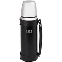 Bama Thermosfles Elba - 1 Liter - Zwart