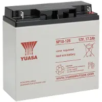 Yuasa NP18-12B VRLA AGM Loodaccu (12 V 18 Ah, M5 terminal)