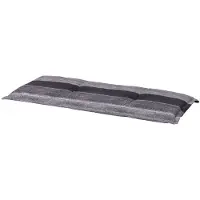 Madison Bankkussen Madison Denim Stripe Grey Tweezits