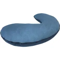 Sebra Voedingskussen Dino - Blauw