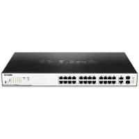 D-Link DGS-1210-26 Smart+ Beheerde Schakelaar [24x gigabit ethernet, 2x SFP]