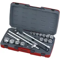 Teng Tools T3418-6 18 delige doppenset - 3/4"