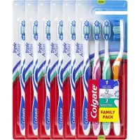 Colgate 6x Tandenborstel Triple Action Medium 4 stuks