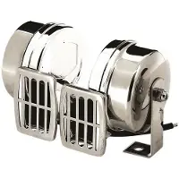 VETUS High/low Tone Double Horn 12v Zilver