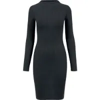 Urban Classics Gebreide jurk zwart