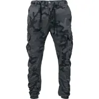 Urban Classics Cargobroek ' Camo Cargo Jogging Pants ' grijs