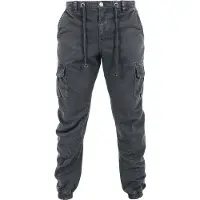 Urban Classics Cargobroek donkergrijs