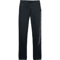 Lonsdale Broek 'Stonefield' zwart / wit