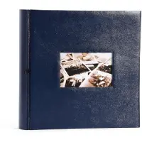 Henzo Edition Blauw 30x31cm 50.004.07 Inplakalbum 400 Foto's
