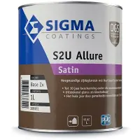 Sigma S2U Allure Satin | Zijdeglans Lakverf Buiten 2,5 LTR - Wit