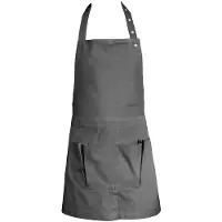 THE ORGANIC COMPANY Creative And Garden Schort Donkergrijs - Schorten Biologisch Katoen Dark Grey - 1031-110