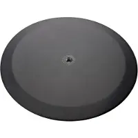 K&M 26700 Base Plate for Distance Rods Black