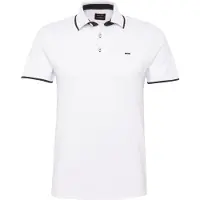 Jack & Jones Shirt 'JJPaulos' zwart / wit