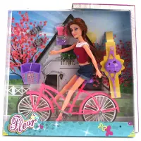 Basic Pop Fleur Fiets Set