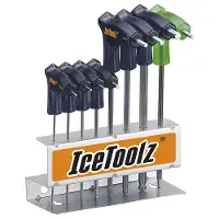 Icetoolz Allen/torx/ster T25 Sleutelset