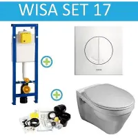 Wisa XS Gustavberg Saval Argos set17 Wit