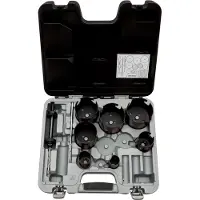 Bahco Gatzagenset | Superior | multiconstructie | voor hout en steen - 10-delig - 3833-SET-204