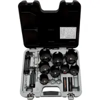 Bahco Gatzagenset | Superior | multiconstructie | voor hout en steen - 14-delig - 3833-SET-203