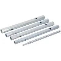 Silverline 5-delige mengkraan aansluitmoersleutel set | 8/9, 9/11, 10/11, 12/13 mm - 395020