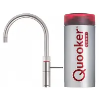 Quooker Fusion round RVS met Combi reservoir
