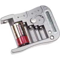 Velleman Batterijtester - LCD display - voor AAA AA C D 9V blok CR123A CR2 CR-V3 2CR5 CR-P2 knoopcellen