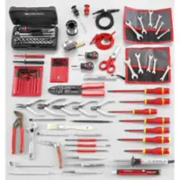 Facom 102-delige gereedschapsset, metrische en inch-maten - CM.EL34