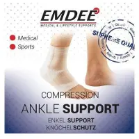 Emdee Elastische Support Bandages Ankle Support Bandage Maat L Art.57622 1Stuks