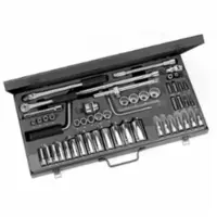 Facom set 3/8' van korte en lange 12-kantdoppen van 1/4" tot 1" en bits - J.450U