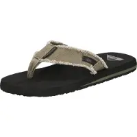 Quiksilver Teenslippers 'MONKEY ABYSS' bruin / groen / zwart