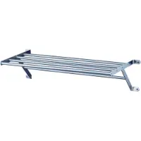 Haceka Ixi Badlakenrek 56cm met onderbeugel mat chroom 1115833