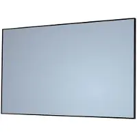 Sanicare Q mirror spiegel met zwarte omlijsting 80x70cm
