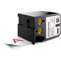 Dymo 1868760 XTL tape vinyl rood op wit 54mm (origineel)