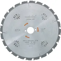 Metabo Zaagblad voor Hout 190x30x2,2mm 14T