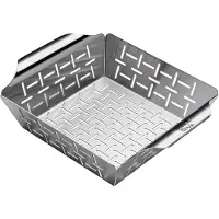 Weber Style groentekorf - RVS - klein