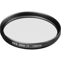 Leica 13036 Filter UVa II, E52 Zwart