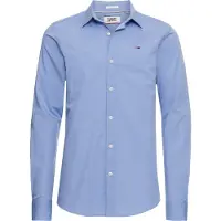 Tommy Hilfiger Slim Fit Overhemd paars, Effen