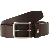 Tommy Hilfiger Riem 'New Denton' navy / donkerbruin / vuurrood / wit