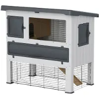 Ferplast Konijnenhok Grand Lodge 120 Grijs 115,5 X 73 X 110 Cm