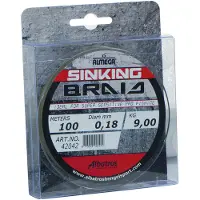 Albatros Vislijn Almega Sinking Braid 100 m - Hoofdlijn - 0.18mm Allround