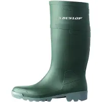 Dunlop Hobby rubberlaars. Waterdichte rubberlaars. Groen, maat 46